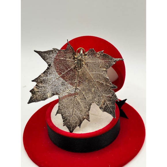 Blattrausch Canadian Maple Antique-Brass 2 5/8 Inch Pendant! - Picture 5 of 10